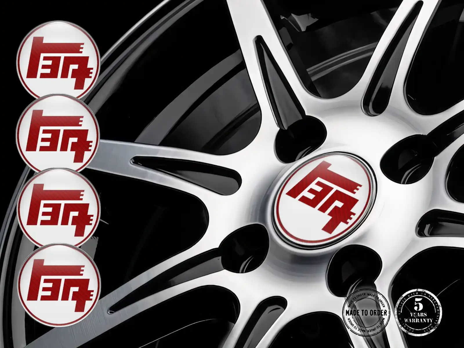 Toyota TRD Pegatinas Aro Niche Onda Stellar Performance X